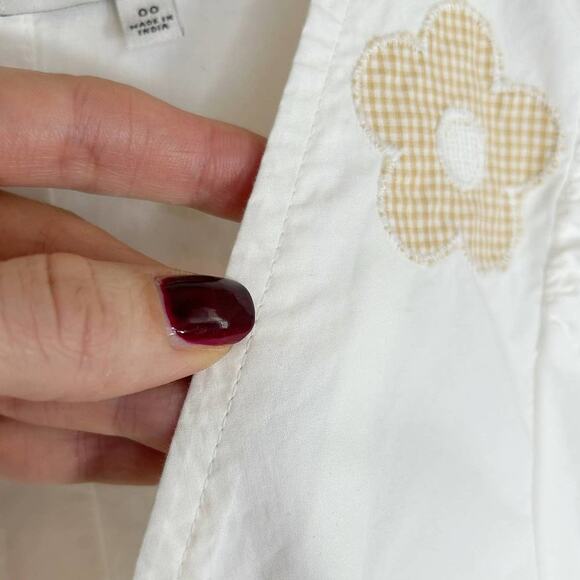 MADEWELL Annamarie Floral Applique Puff Sleeve Mini Dress - Picture 9 of 9